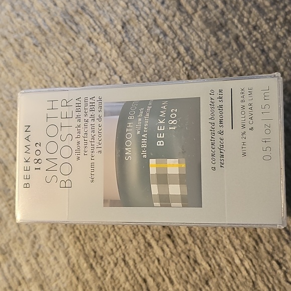 Beekman 1802 Other - Beekman 1802 Smooth Booster Willow Bark Alt-BHA Resurfacing Serum NIB